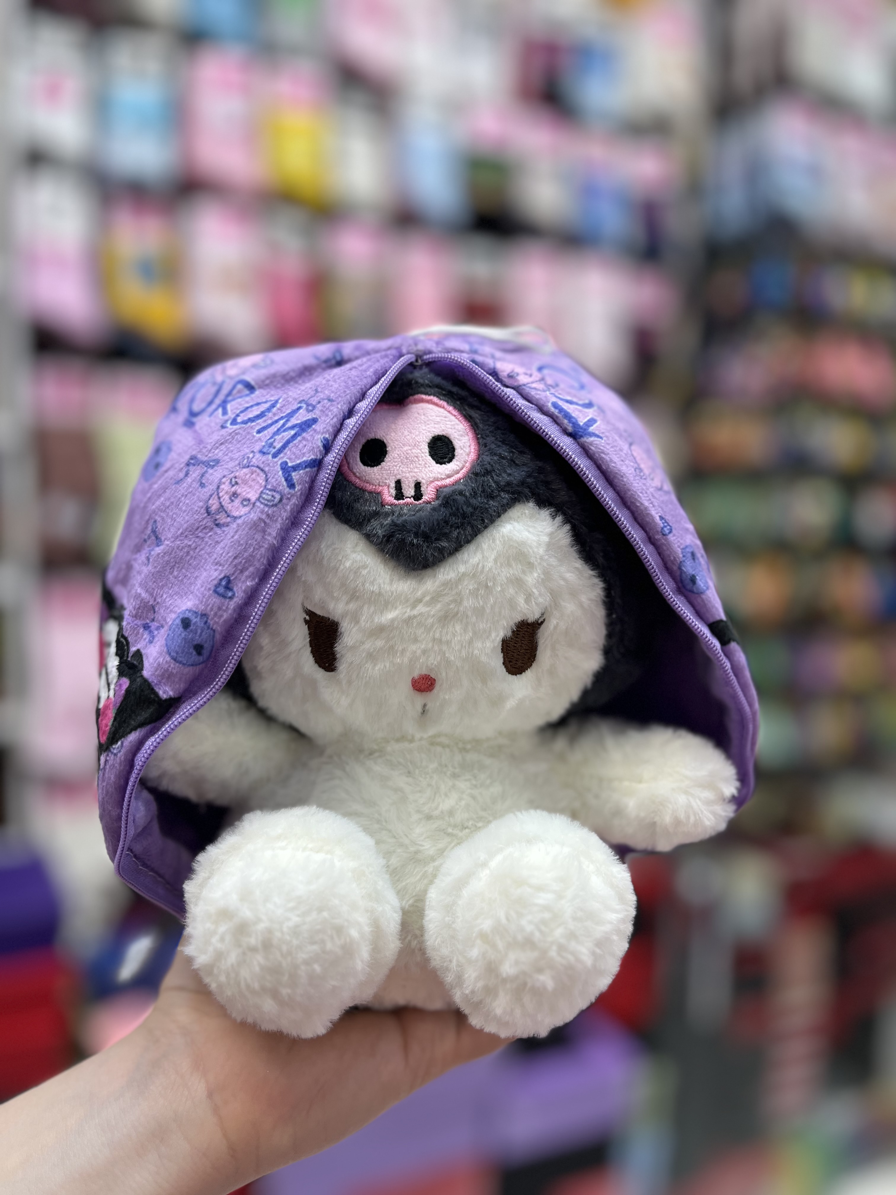 عروسک کرومی زیپدار ۲۰ سانت قابل شستشو
