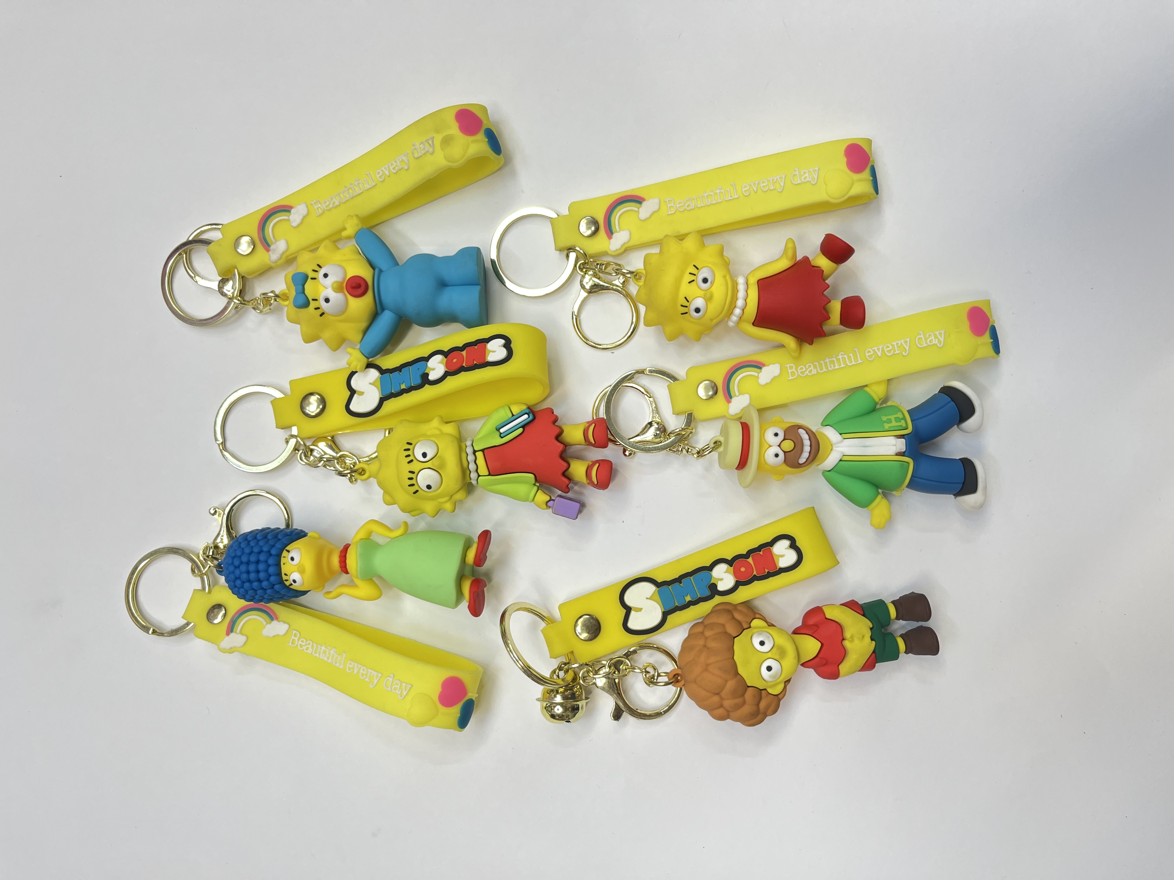 جاکلیدی سیلیکونی اورجینال simpsons در 6 طرح